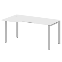 Стол METALL SYSTEM криволинейный левый на П-образном м/к  БП.СА-1 Л 1600*900*750 мм